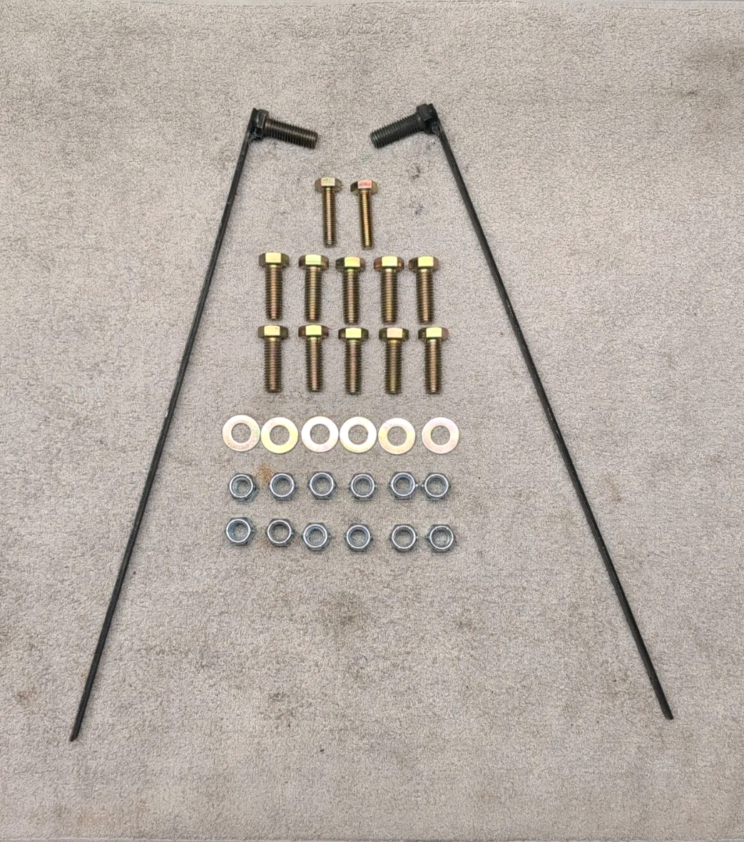 Western SnowEx 33949 Snow Plow Mount Bolt Kit 40974 09-18 Dodge Ram 1500  Ultra