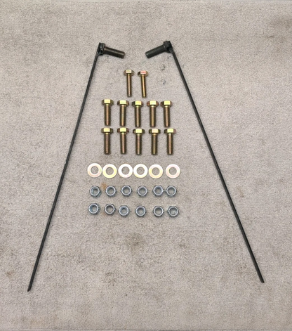 Western SnowEx 33949 Snow Plow Mount Bolt Kit 40974 09-18 Dodge Ram 1500  Ultra