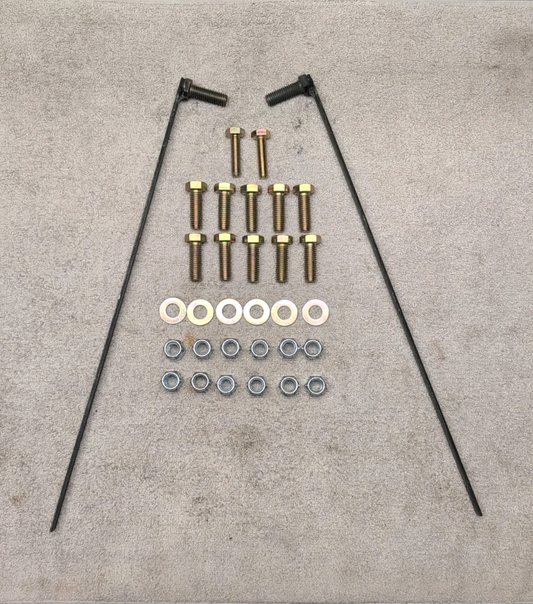 Western SnowEx 33949 Snow Plow Mount Bolt Kit 40974 09-18 Dodge Ram 1500  Ultra