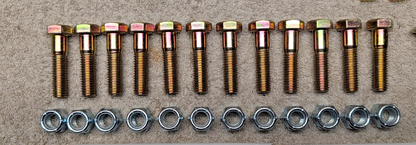 Boss LTA03654C Snow Plow Mount Bolt Kit RT3 HDW05572 99-07 Ford F250 Superduty