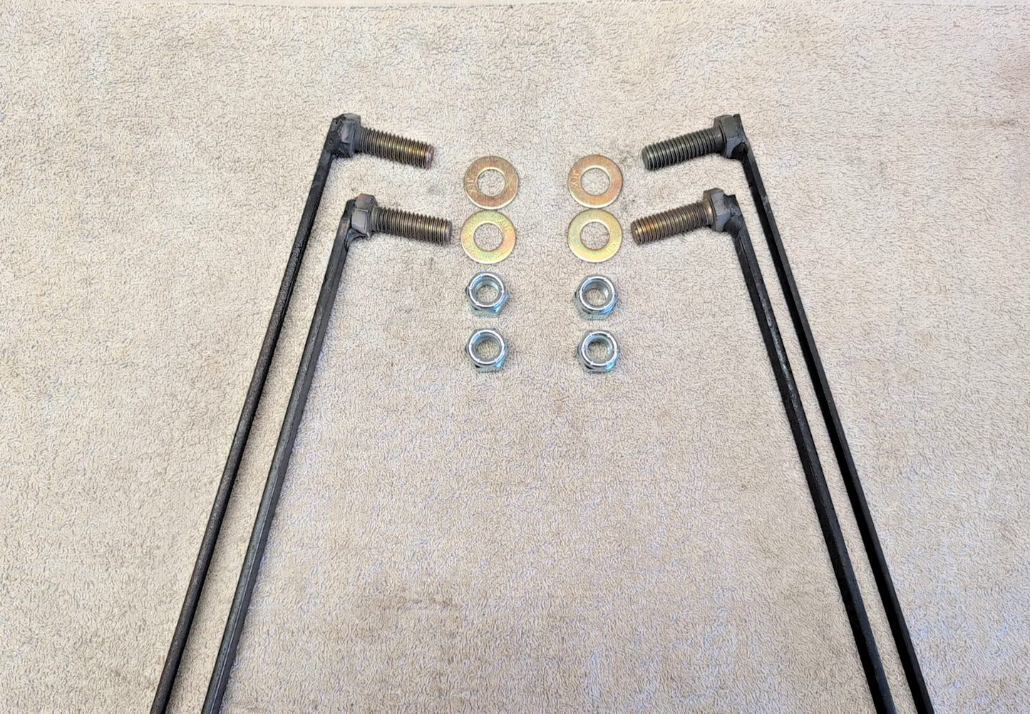 Fisher 7174 Snow Plow Mount Bolt Kit Minute 2 II  64487 2004-2008 Ford F150 4x4