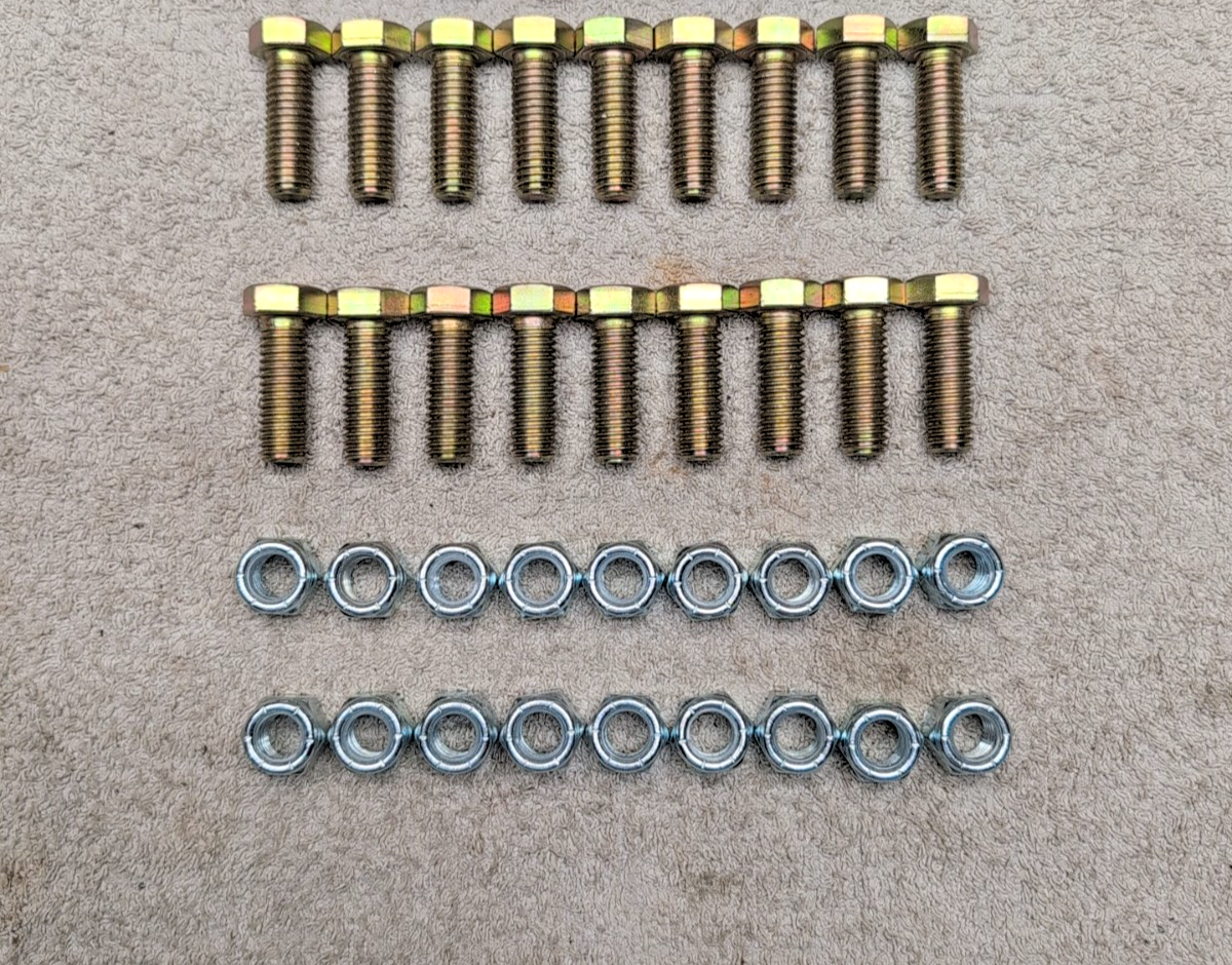 Boss LTA09163B Snow Plow Mount Bolt Kit RT3 HDW09174 2015-2020 Ford F150 Only
