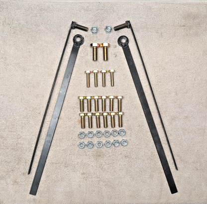 Western SnowEx 33886-1 Snow Plow Mount Bolt Kit 43460 10-18 Dodge Ram 2500 3500