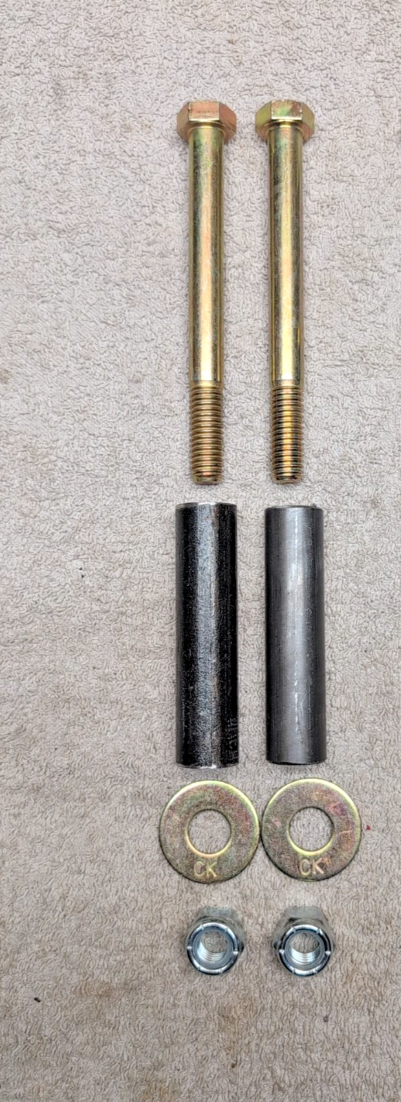 SnowDogg 16062170 Snow Plow Mount Bolt Kit 16062175 2015-2019 Chevy 2500 3500