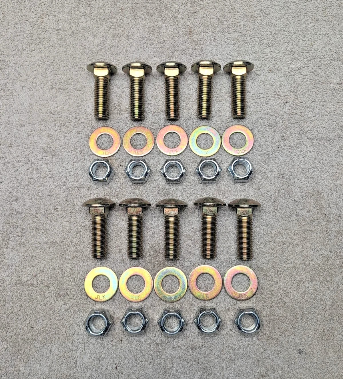Hiniker Cutting Edge Bolt Kit (10) Bolts 1/2-13 x 2 & Lock Nuts