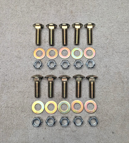 Hiniker Cutting Edge Bolt Kit (10) Bolts 1/2-13 x 2 & Lock Nuts