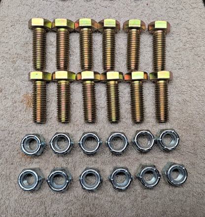 Western SnowEx 33886-1 Snow Plow Mount Bolt Kit 43460 10-18 Dodge Ram 2500 3500