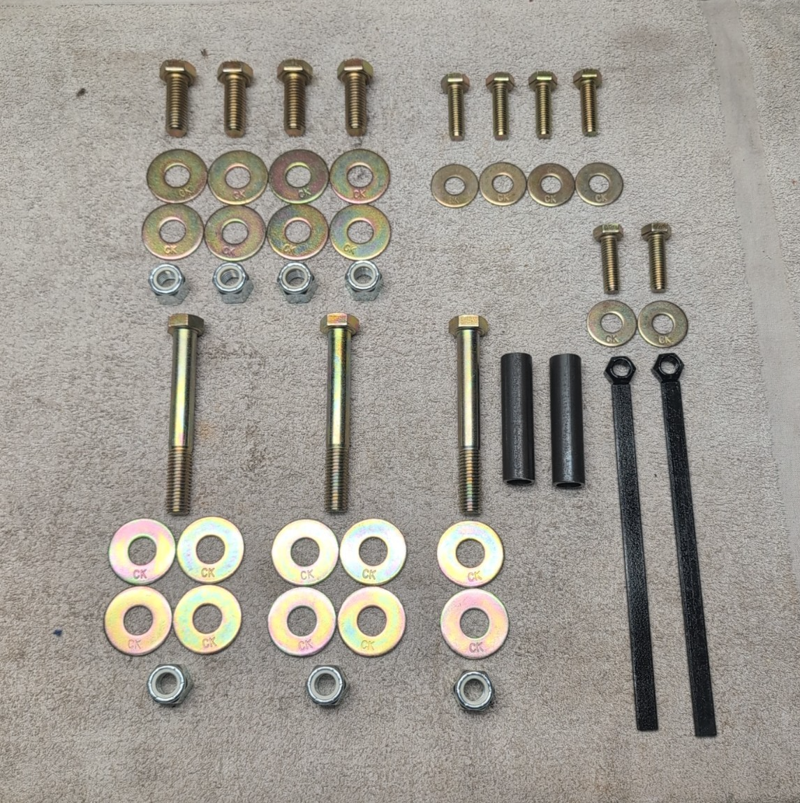 Meyer EZ Classic Snow Plow Mount Bolt Kit 17111 HD 07-10 Chevy/GMC 4x4 2500 3500