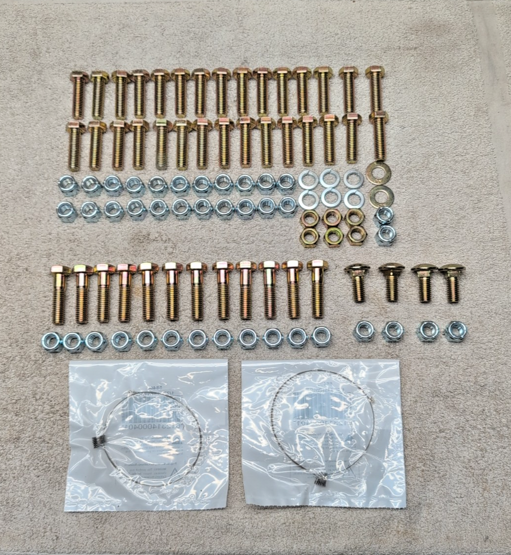 Boss LTA03654C Snow Plow Mount Bolt Kit RT3 HDW05572 99-07 Ford F250 Superduty