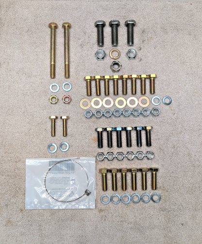 Boss LTA04767B Snow Plow Mount Bolt Kit RT3 HDW05582 99-10 Chevy/GM 2500 3500