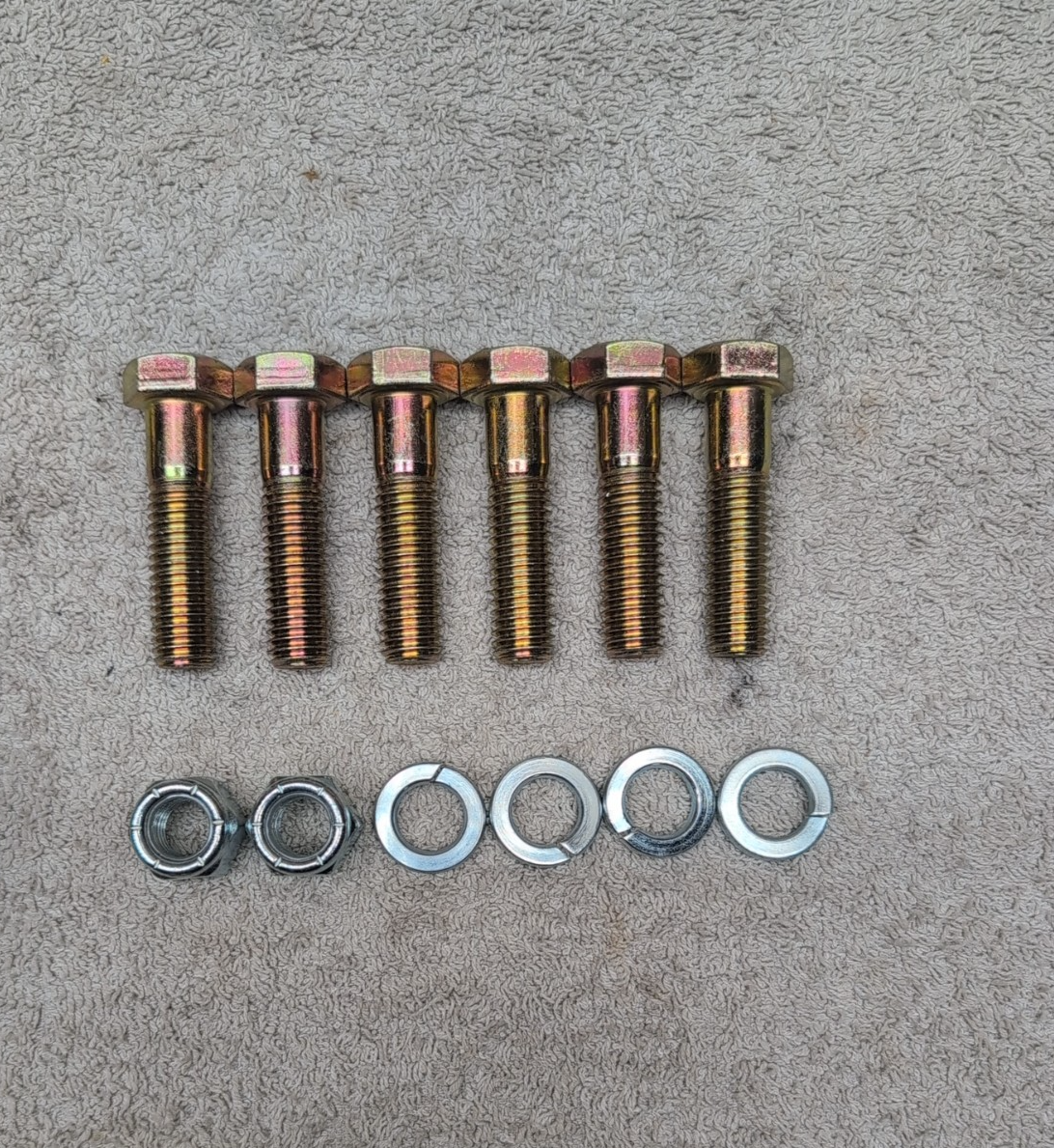 Hiniker 25013118 Snow Plow Mount Bolt Kit 25011160 1999-2004 Ford F250 F350