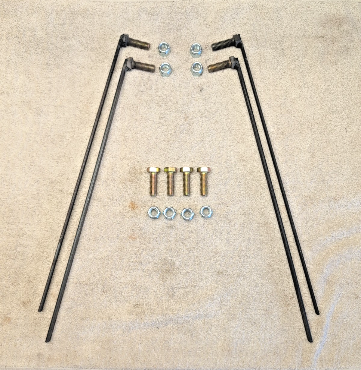 Fisher 7167 Snow Plow Mount Bolt Kit Minute 2 66483 2002-2005 Dodge 1500