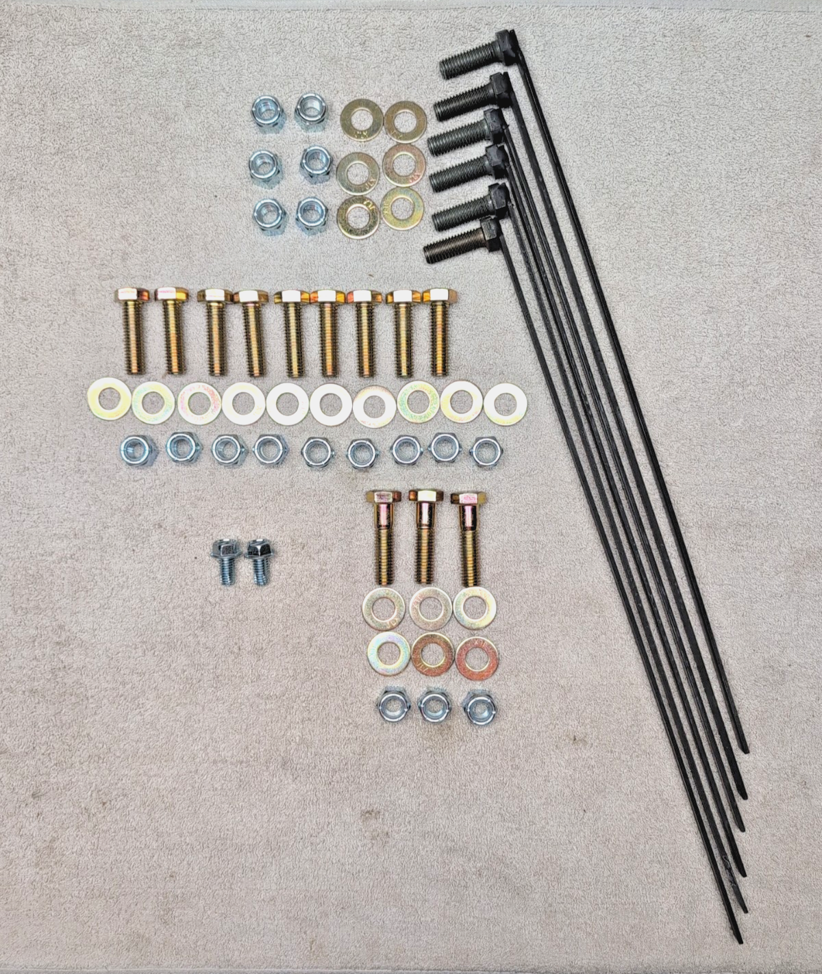 Western SnowEx 33259 Snowplow Mount Bolt Kit 64677 05-07 Ford Superduty Ultra