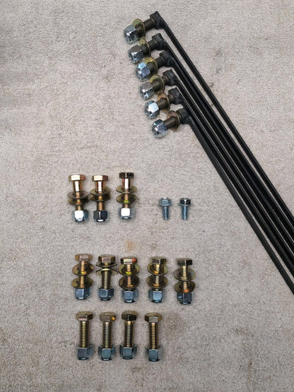 Fisher 7176 Snow Plow Mount Bolt Kit 64677 Minute 2005-2007 Ford Superduty Ultra