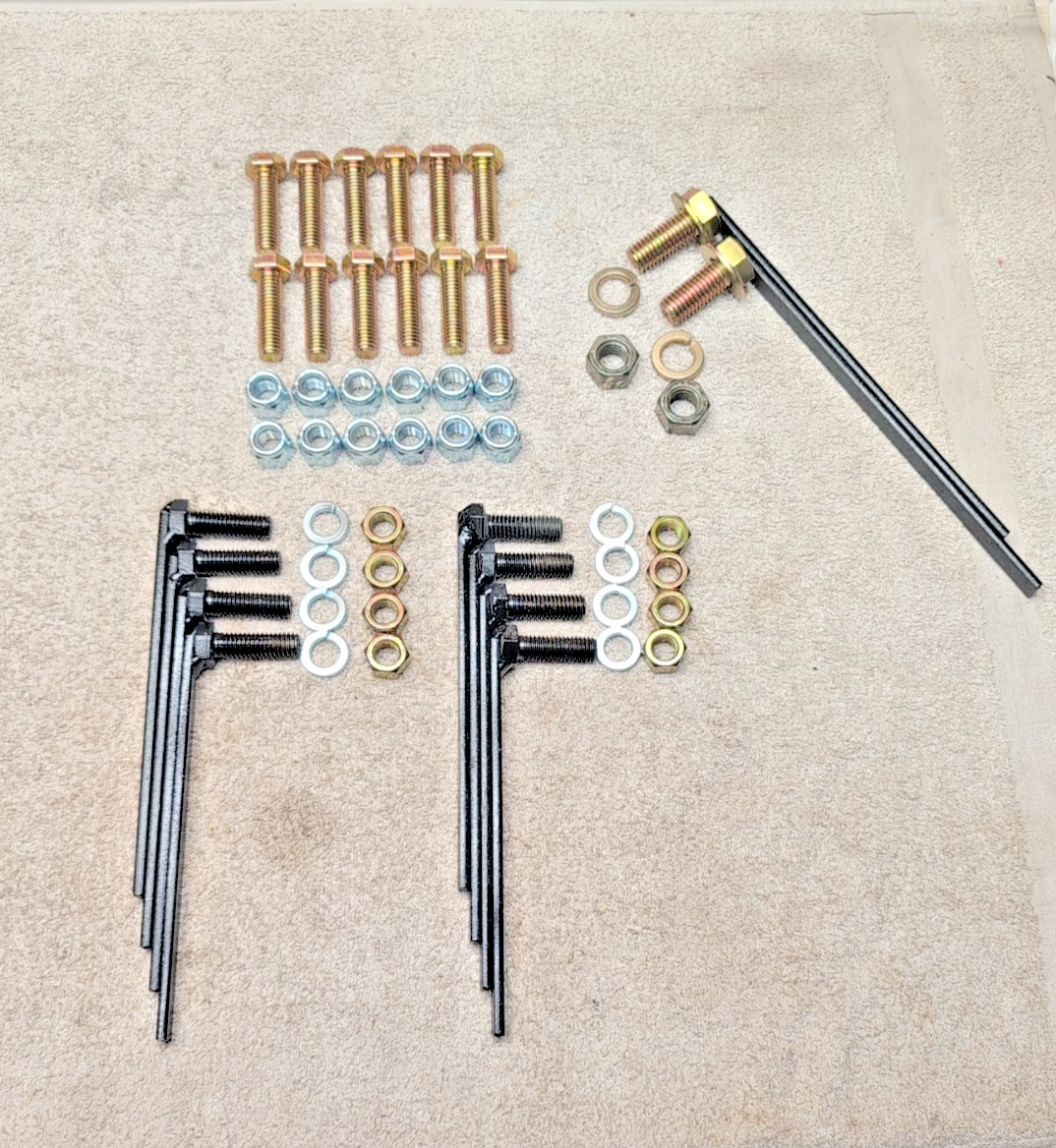 Boss LTA05300 LTA05430 Snow Plow Mount Bolt Kit RT3 HDW05321 HTX 04-08 Ford F150