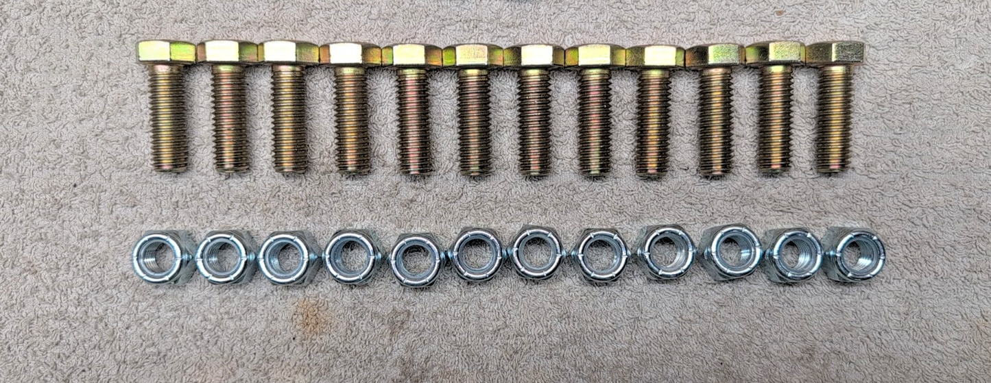 Boss LTA04766 LTA09703 Snow Plow Mount Bolt Kit 99-06 Chevy/GM 1500 RT3 HDW05581