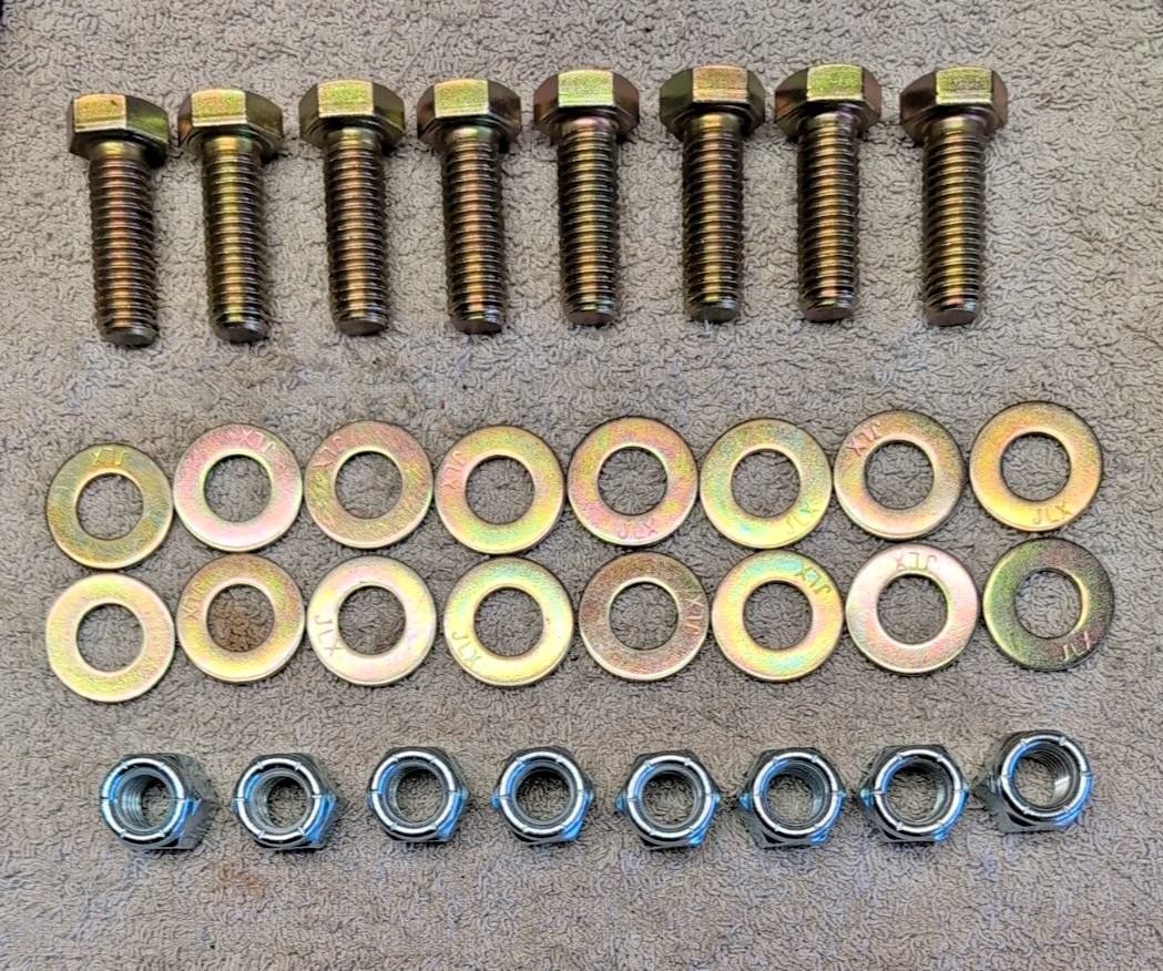 Fisher 77107 Snow Plow Mount Bolt Kit 83874 Minute Mount  2019+ Chevy/GMC 1500