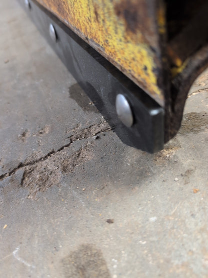 John Deere 54" Snow Plow Blade Wear Strip M75674 With Bolt Kit Made In USA