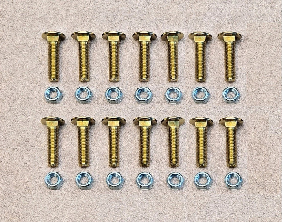 Buyers SnowDogg 16120114 Cutting Edge Bolt Kit (14) Bolts 1/2-13 x 2 & (14) Nuts