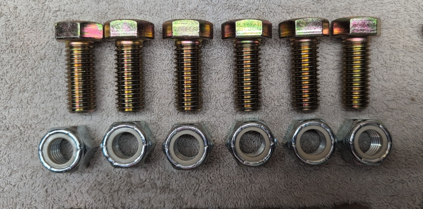 Western 62330 Snow Plow Mount Bolt Kit 62486 1988-1998 Chevy/GMC 1500 2500 3500