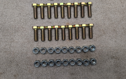 Boss LTA09163B Snow Plow Mount Bolt Kit RT3 HDW09174 2009-2014 Ford F150 Only