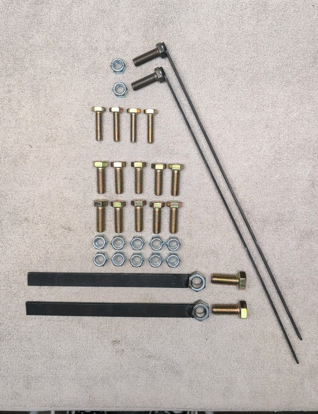 Fisher 7197-1 Snow Plow Mount Bolt Kit 43460 2010-2018 Dodge Ram 2500 3500
