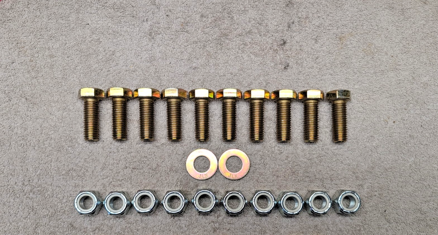 Hiniker Snow Plow Mount Bolt Kit 25013123 25012871  99-10 Chevy GMC 2500 3500