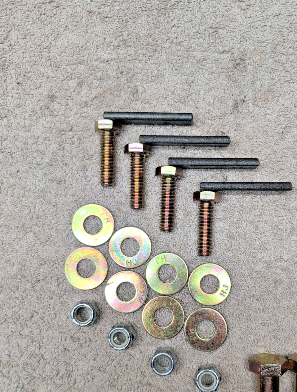 Boss LTA10200 Snow Plow Mount Bolt Kit RT3 HDW1021 2017+ Ford F250 F350