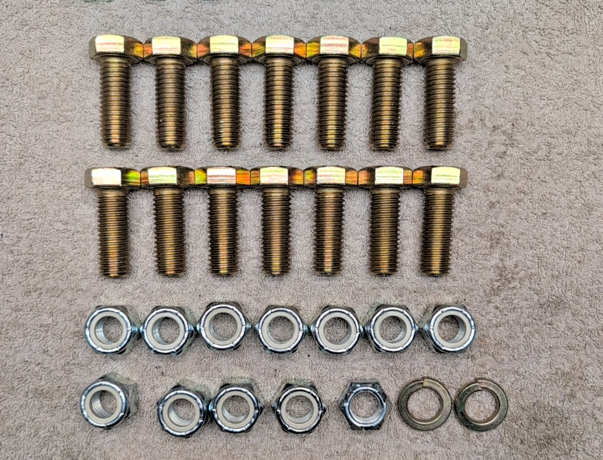 Hiniker 25013118 Snow Plow Mount Bolt Kit 25011160 1999-2004 Ford F250 F350