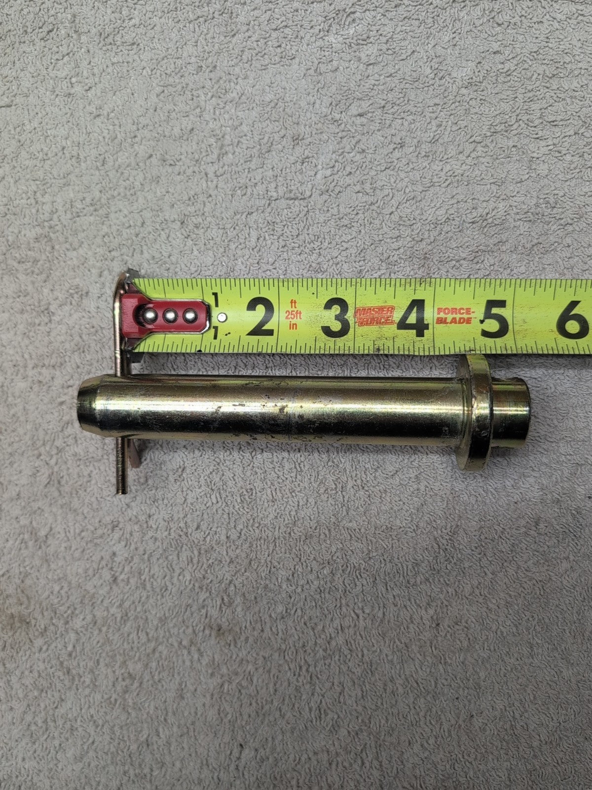 Conversion Hex Auger Bit Bolt Pin and Latch Clip Replacement 7/8" Inch, Qty Of 2