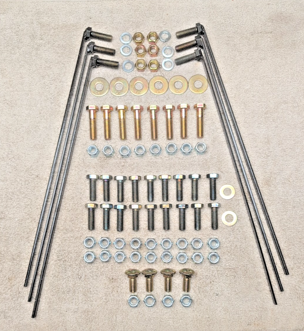 SnowDogg 16061151 Snow Plow Mount Bolt Kit 16061155 99-07 Ford F250 F350 450 550