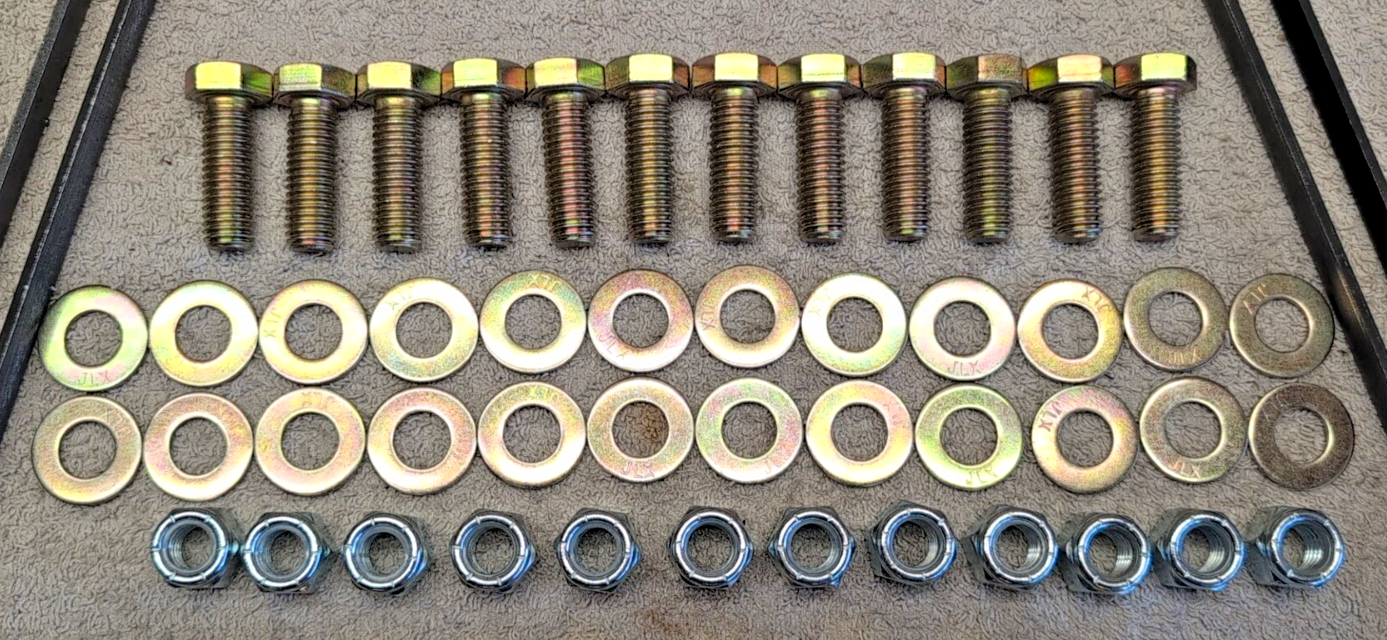 Western 3249 Snowplow Mount Bolt Kit 64560 Late 2004 Ford F250 350 450 Superduty