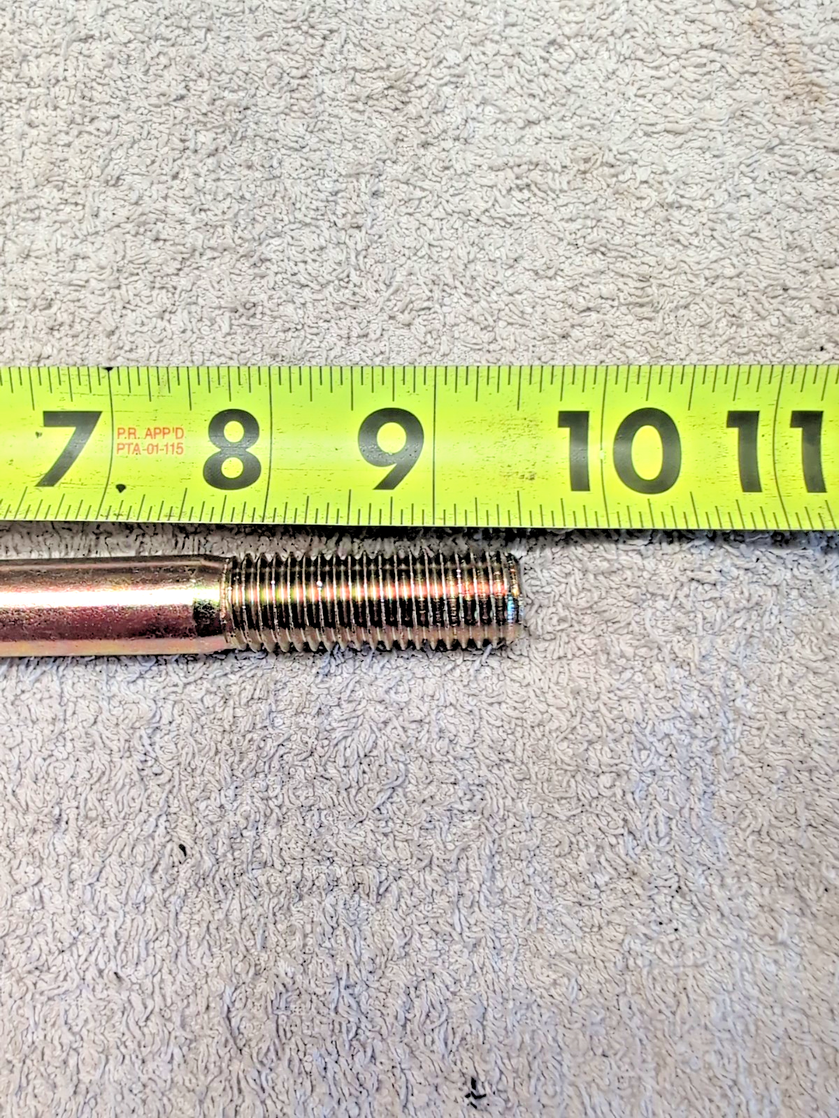 (3) Spindle Blade Bolts Nuts 04001-41  For Scag 5/8-11 X 9-1/2 Grade 5 0400141