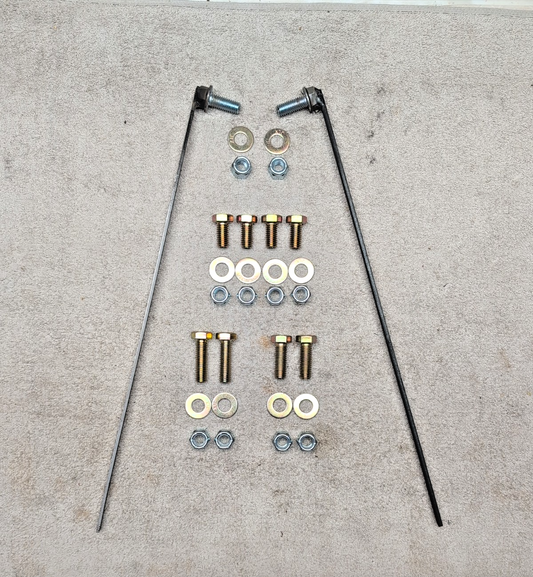 Western SnowEx 67960-1 Snow Plow Mount Bolt Kit  64088 1999-2006 GMC/Chevy 1500