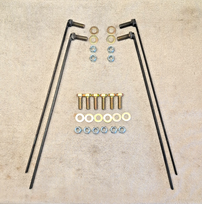 Fisher 7174 Snow Plow Mount Bolt Kit Minute 2 II  64487 2004-2008 Ford F150 4x4