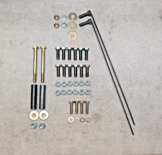 SnowDogg 16062170 Snow Plow Mount Bolt Kit 16062175 2015-2019 Chevy 2500 3500