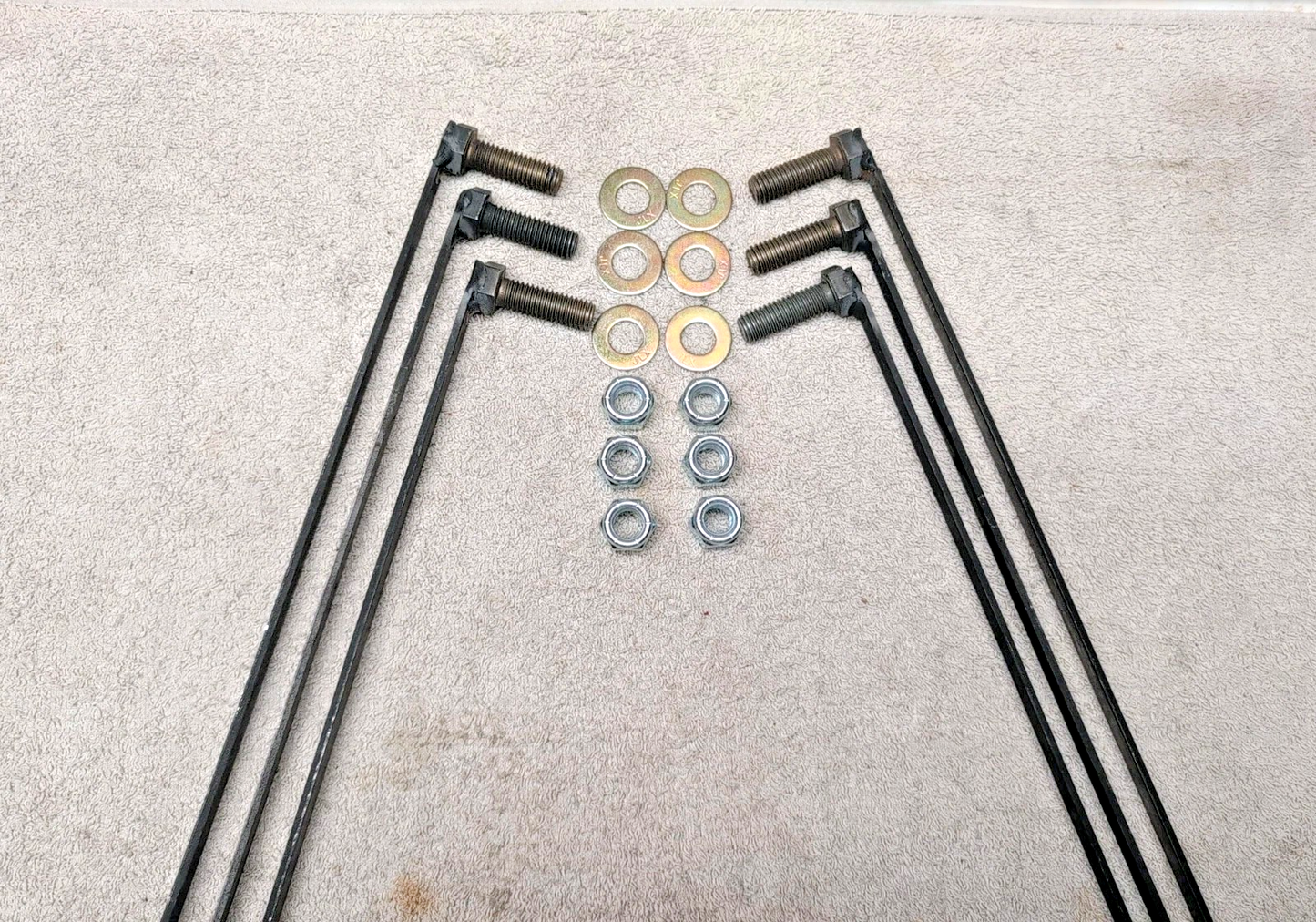 Western SnowEx 63883-2 Snow Plow Mount Bolt Kit  64051 2003-2009 Dodge 2500 3500