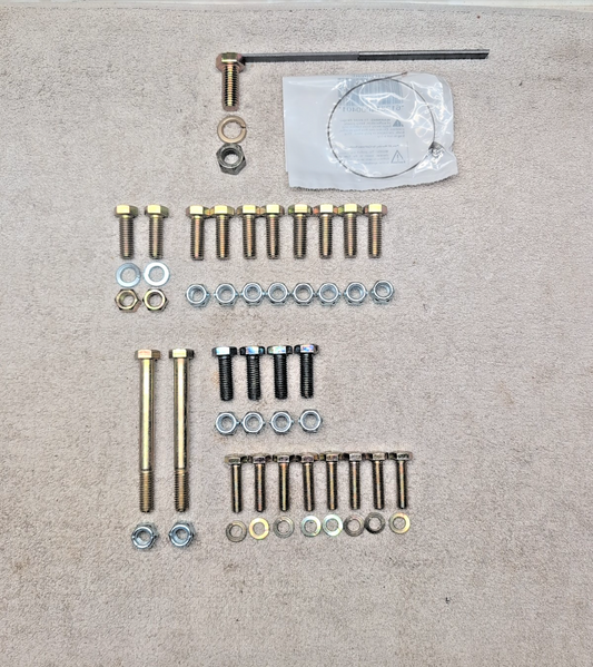 Boss LTA09201B Snow Plow Mount Bolt Kit HDW09212 RT3 2011-19 Chevy/GM 2500 3500