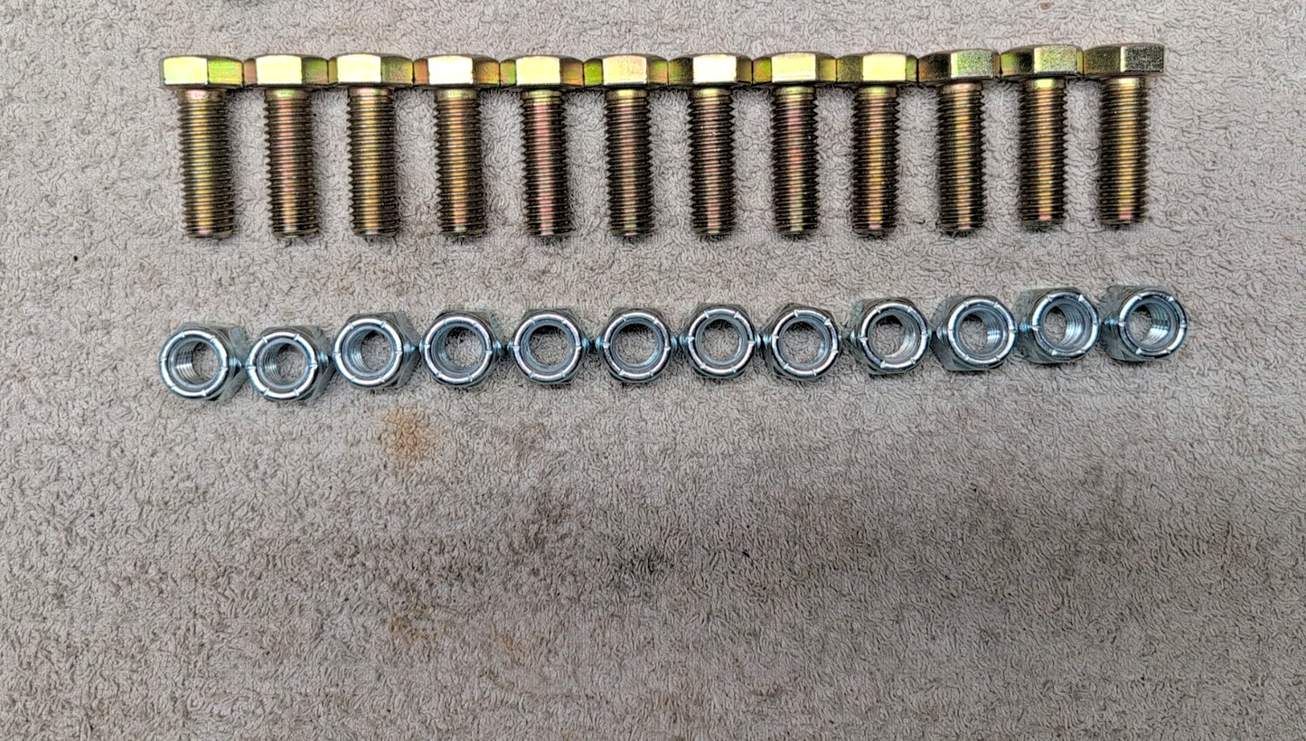 Boss LTA03666E Snow Plow Mount Bolt Kit RT3 HDW01788 94-02 Dodge Ram 2500 3500