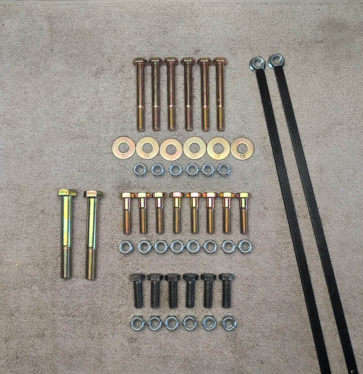 SnowDogg 16062250 Snow Plow Mount Bolt Kit *Only 10-12 Dodge 2500 3500* 16062255