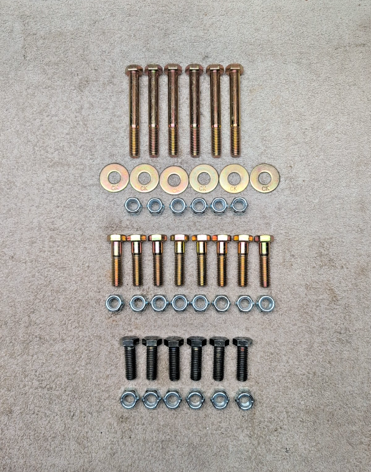 SnowDogg 16062250 Snow Plow Mount Bolt Kit 16062255 *Only 03-09 Dodge 2500 3500*