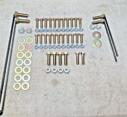 Meyer EZ Plus/MDII 17163 Snow Plow Mount Bolt Kit 17189 Ford 08-16 Superduty 4x4
