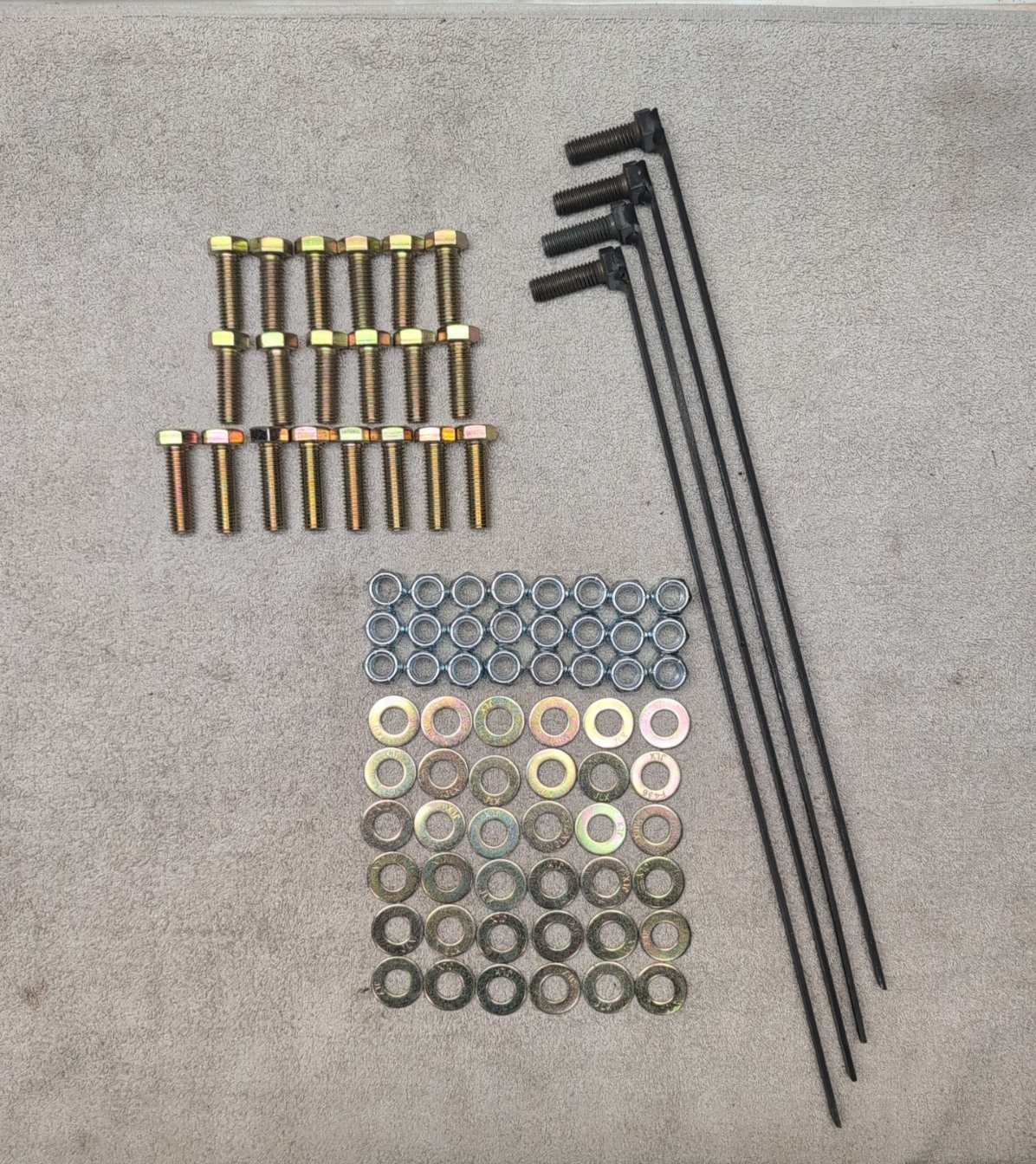 Fisher 7173 Snow Plow Mount Bolt Kit 64560 Late 2004 Ford F250 350 Superduty