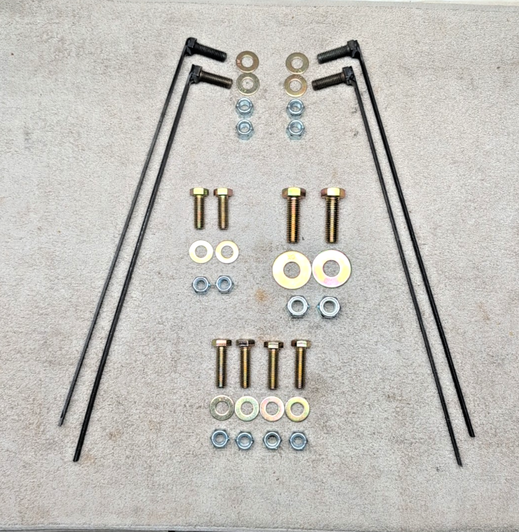 Western SnowEx 64500 Snow Plow Mount Bolt Kit 40779 Ultramount  04-08 Ford F150