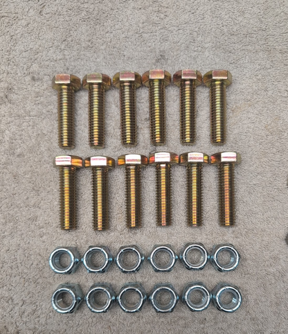 Boss LTA05300 LTA05430 Snow Plow Mount Bolt Kit RT3 HDW05321 HTX 04-08 Ford F150