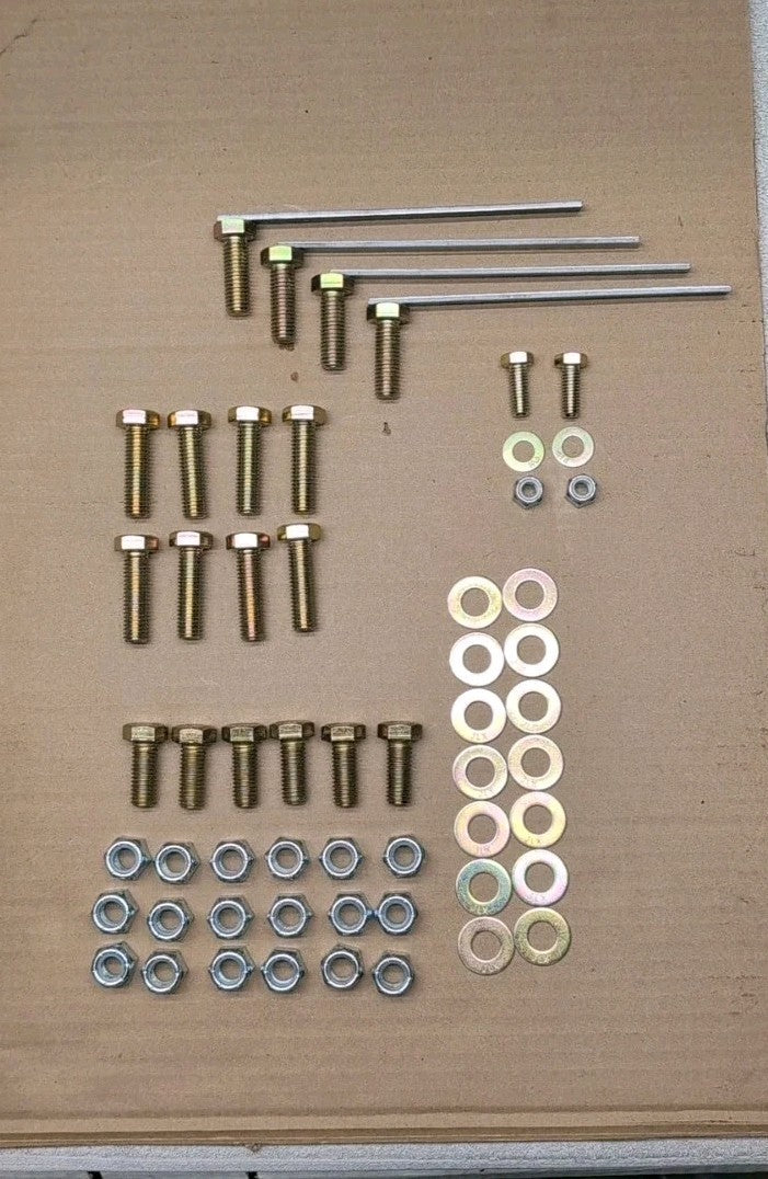Fisher 7192 Snow Plow Mount Bolt Kit 41489 2011-2019 Chevy GMC GM 2500 3500