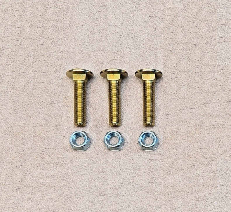 WESTERN SNOW PLOW  50642 WIDE OUT POLY EDGE BOLT KIT 1/2-13 X 2 (3) BOLTS & NUTS