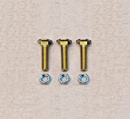 WESTERN SNOW PLOW  50642 WIDE OUT POLY EDGE BOLT KIT 1/2-13 X 2 (3) BOLTS & NUTS