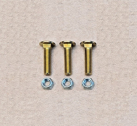 WESTERN SNOW PLOW  50642 WIDE OUT POLY EDGE BOLT KIT 1/2-13 X 2 (3) BOLTS & NUTS