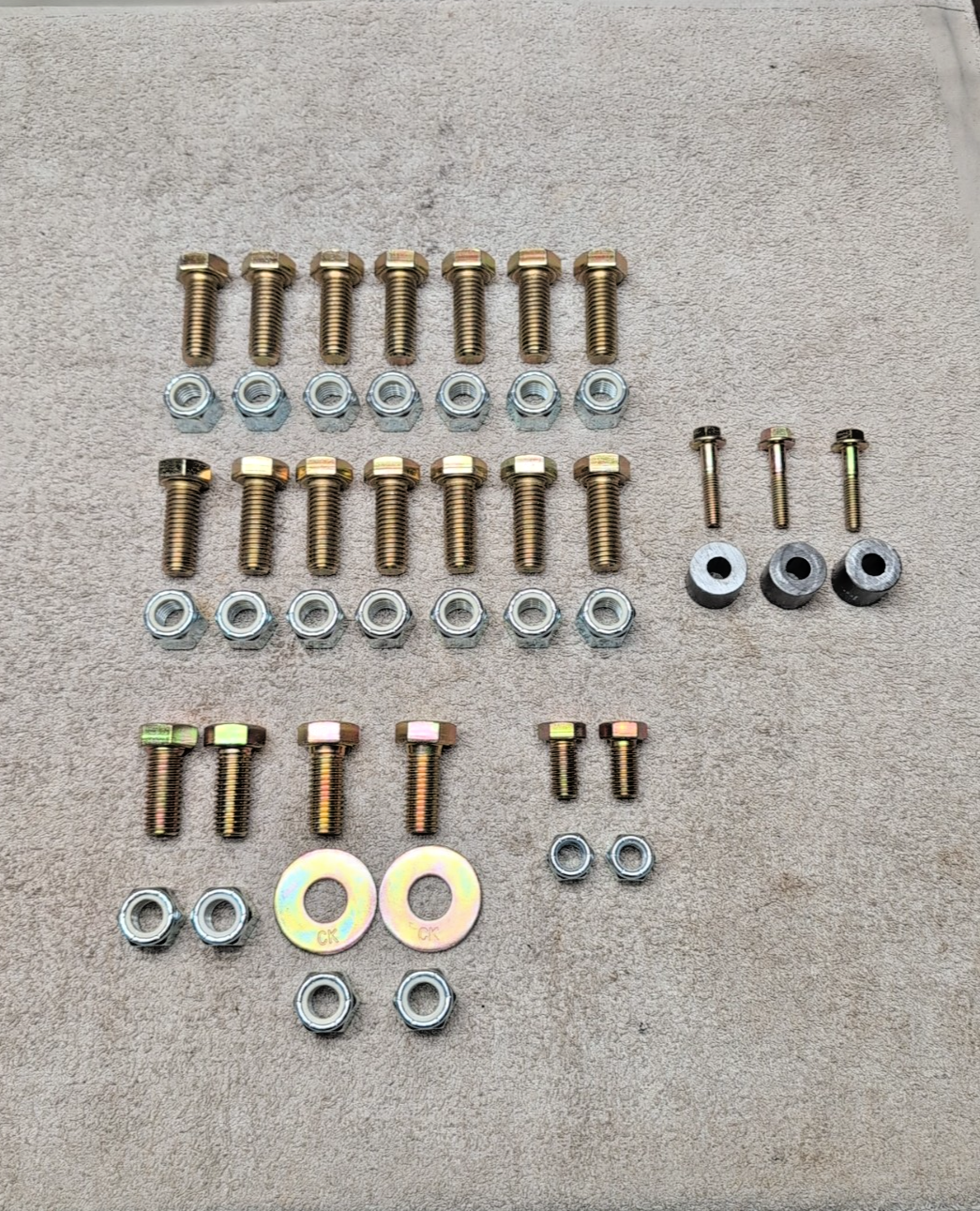 Hiniker Snow Plow Mount QuickHitch Bolt Kit 2008-2016 Ford Superduty F250 F350